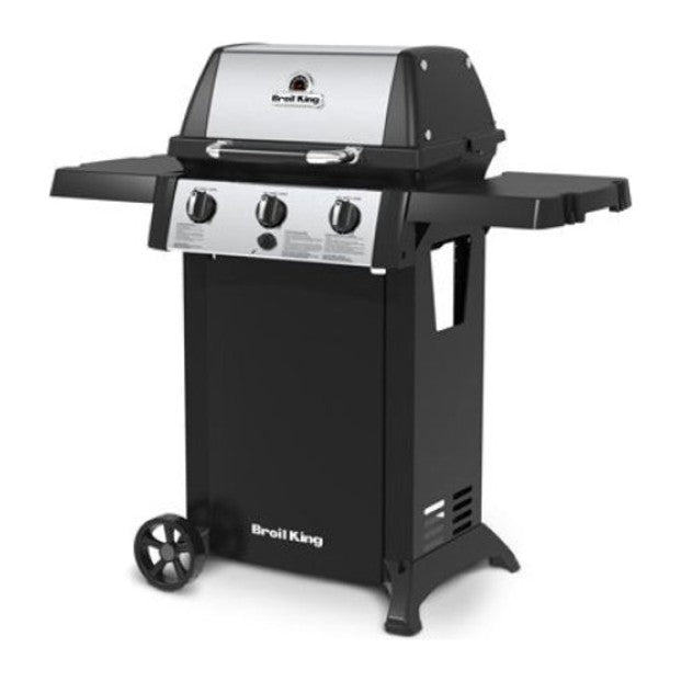 Broil King Gem 310 814153 Gas Barbecue, angled view