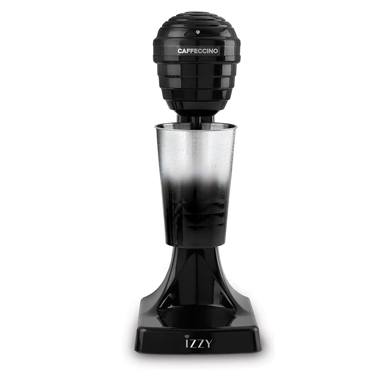 Izzy Caffeccino 222873 Frappe Maker in Black, front view