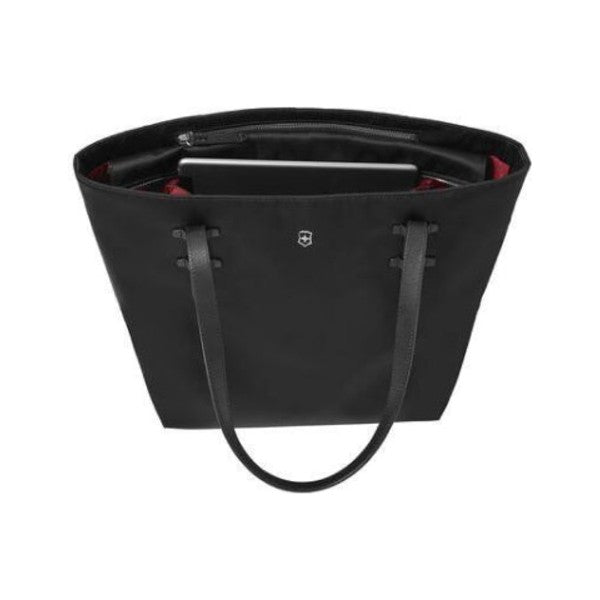 Victorinox Victoria 2.0 Tote Bag, opened, showing the interior