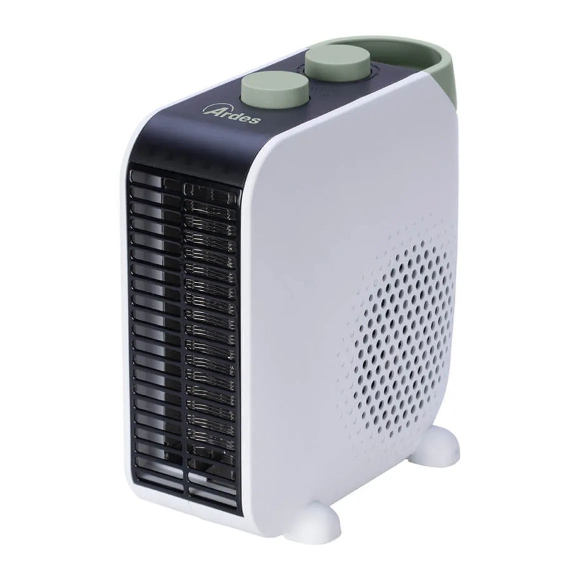 Ardes AR4F15 Fan Heater in White/Grey, front view
