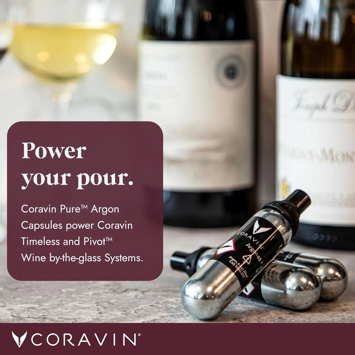 Coravin Timeless 10016 Wine Preservation System in Black, with its accessories