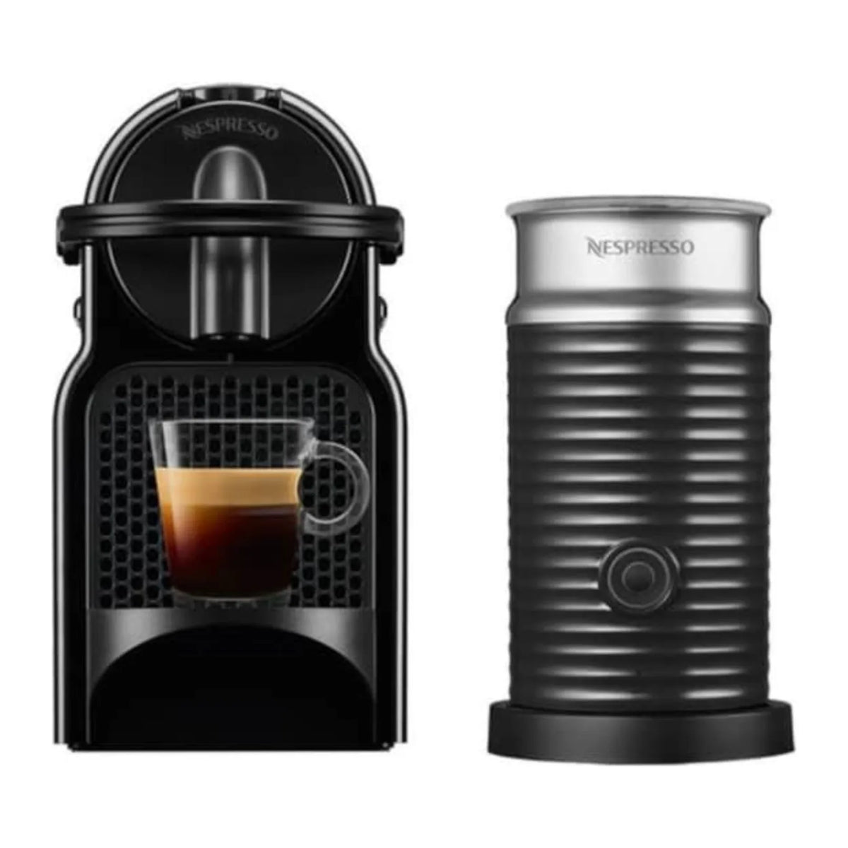 De'Longhi Inissia EN80.BAE Capsule Coffee Machine in BLACK, front view