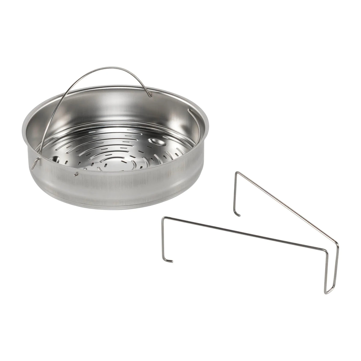 Fissler Vitaquick Premium 602-410-04-070/0 Pressure Cooker in Silver, with its accessories