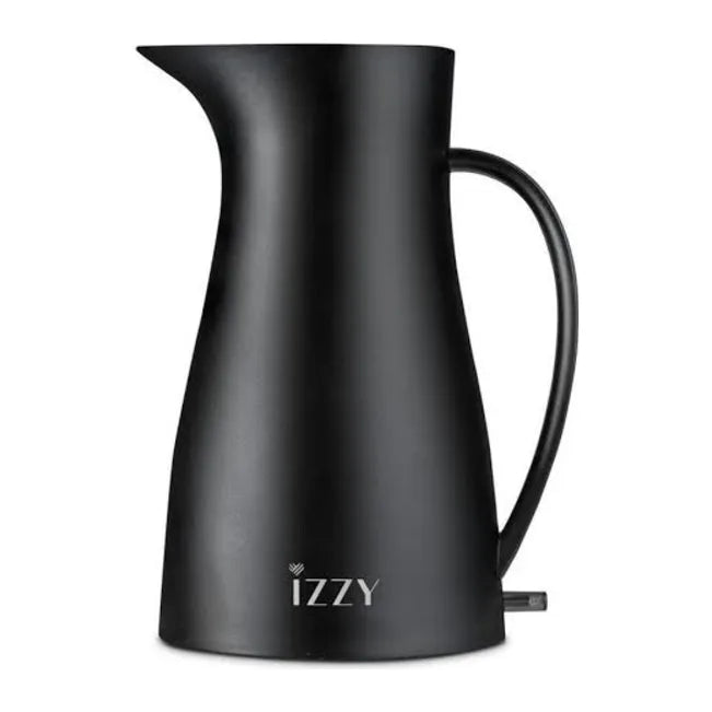 Izzy Aria 224241 Electric Kettle in Black, front view