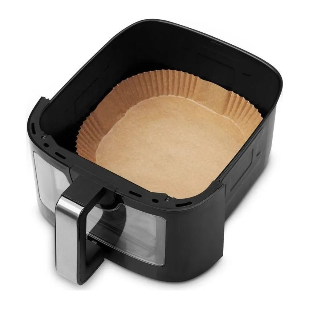 Izzy IZ-8232 Air Fryer Paper Liner, in use