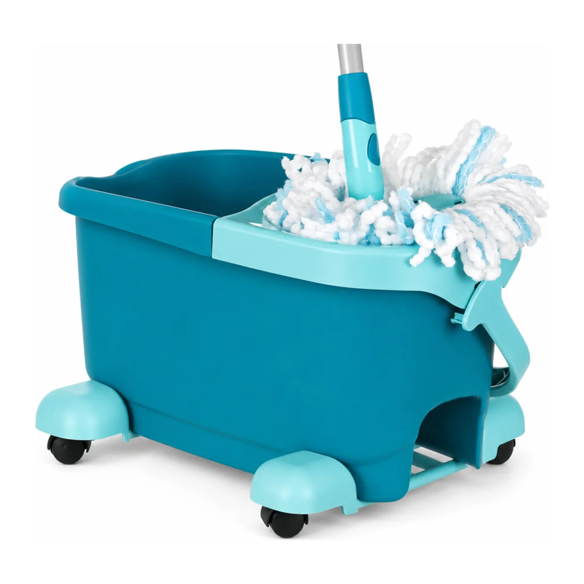 Leifheit Clean Twist 52102 Disc Mop Set in Turquoise, front view