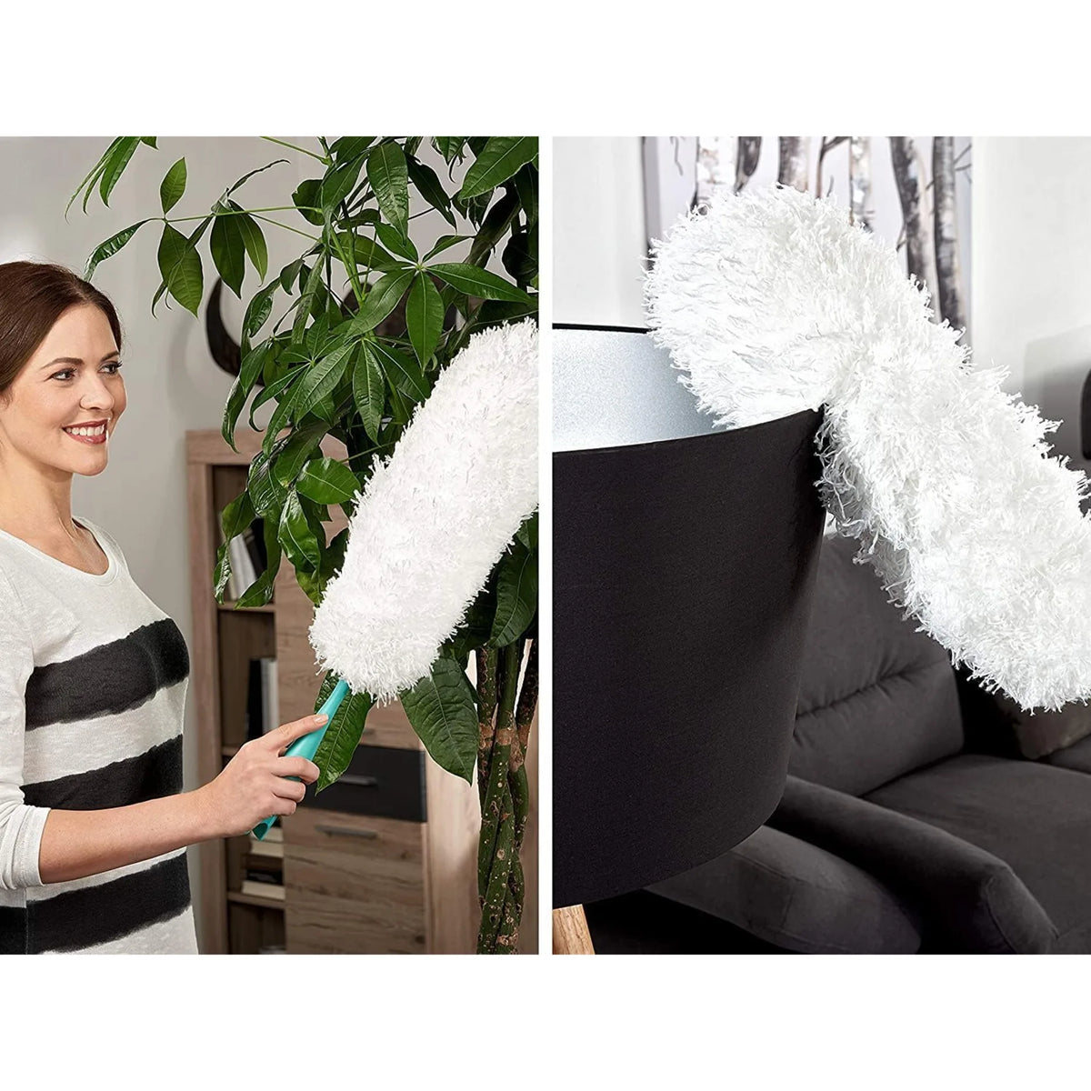 Leifheit Click-System 41520 Hand Duster, in use