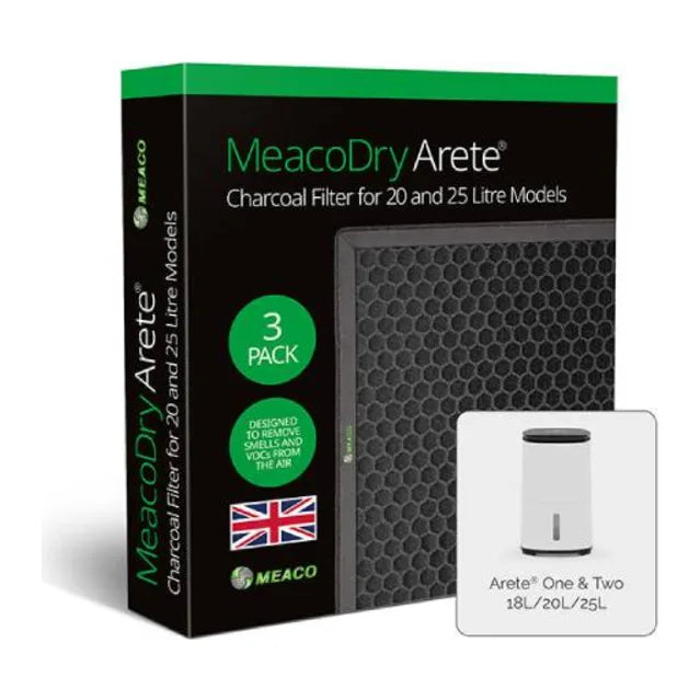 Meaco MeacoDry Arete H13FILTER3PACK20/25 HEPA Filter, front view