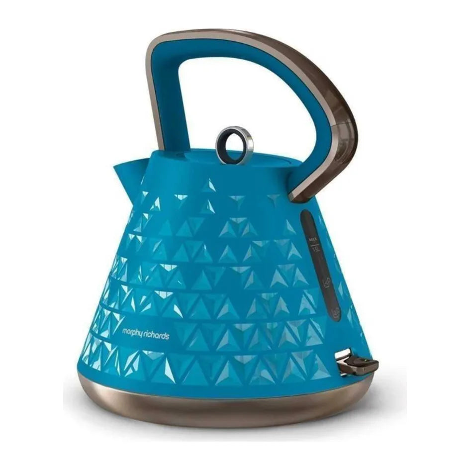 Morphy Richards 108104 Electric Kettle in Blue, front view