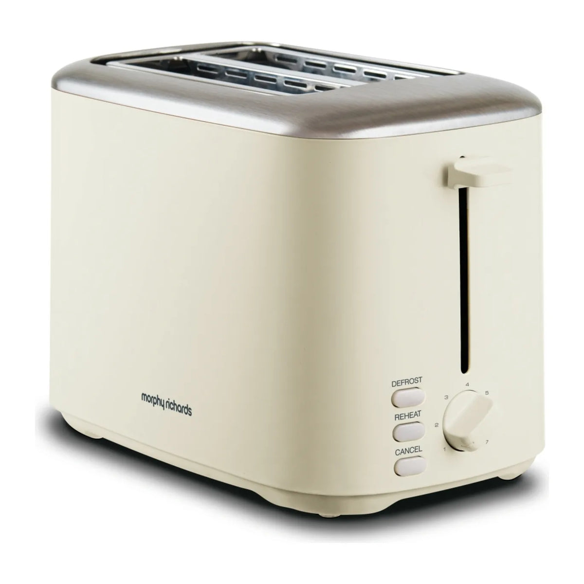 Morphy Richards Equip 222067 Toaster in Cream, front view