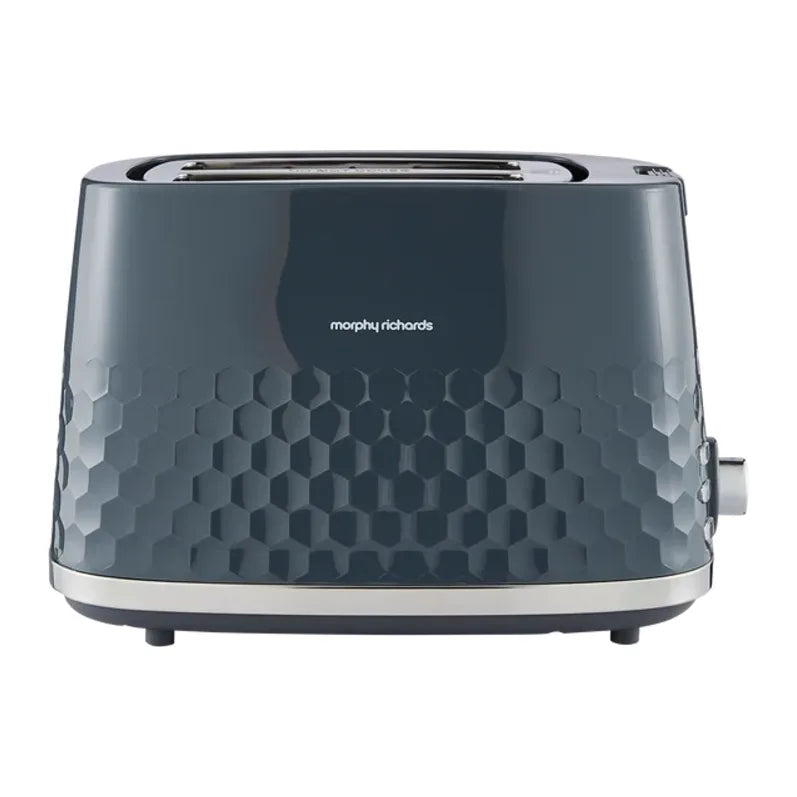 Morphy Richards Hive 220031 Toaster in Grey, front view