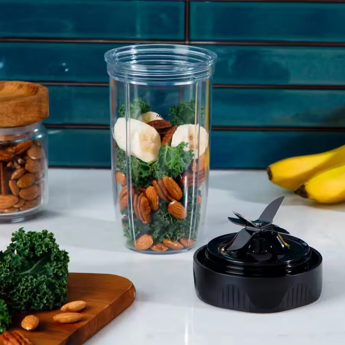 Nutribullet Ultra NB1206DG Blender in Dark Grey, in use