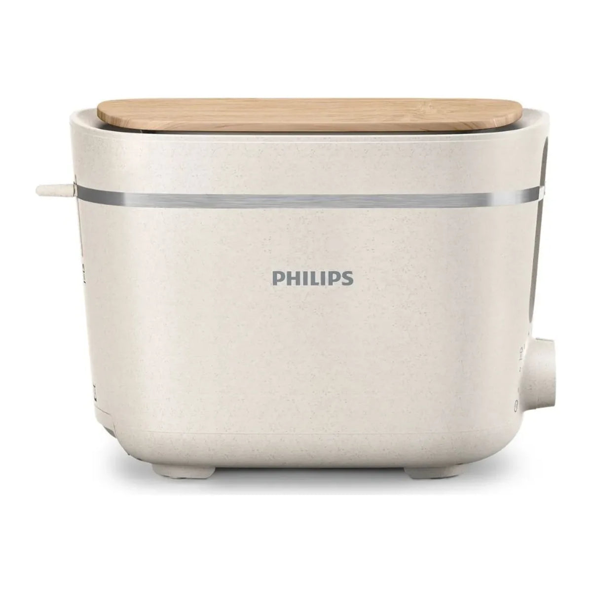 Philips Eco Conscious Edition HD2640/10 Toaster in White, front view