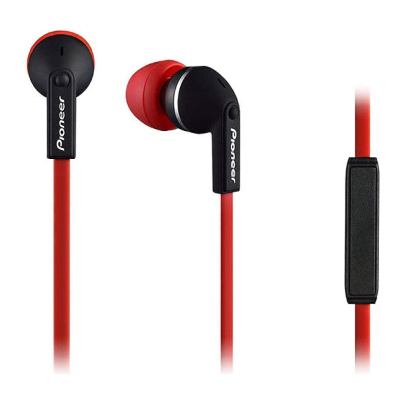 Pioneer Bass Head SE-CL712T In-Ear Headphones in red