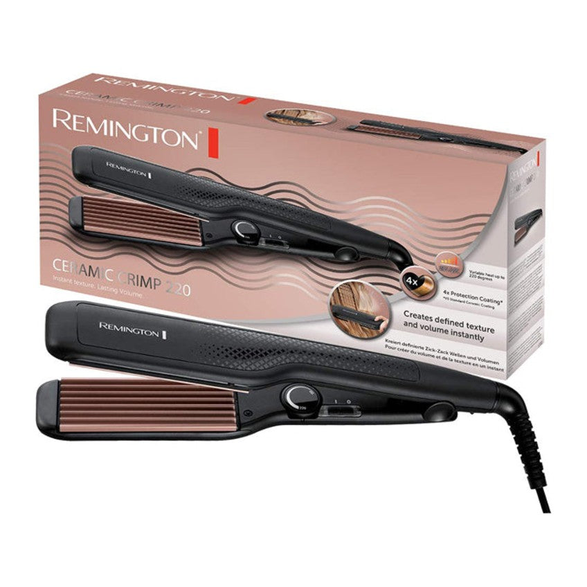 Remington Ceramic Crimp 220 S3580 Hair Crimper, with its box
