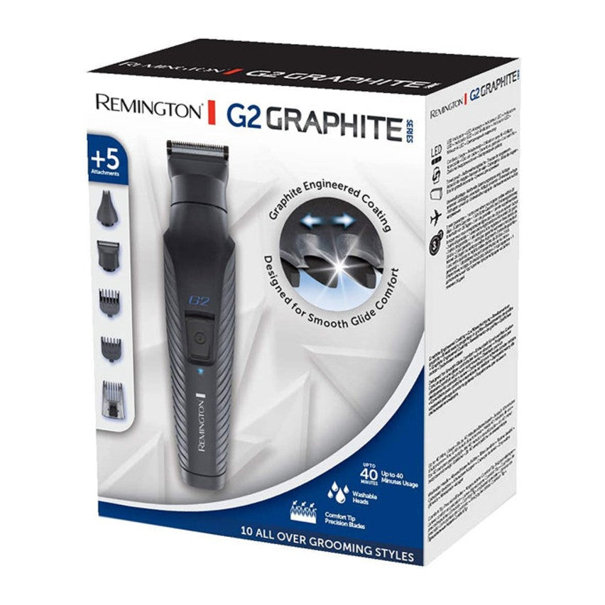Remington G2 Graphite Series PG2000 Multi-Grooming Kit, in its packaging