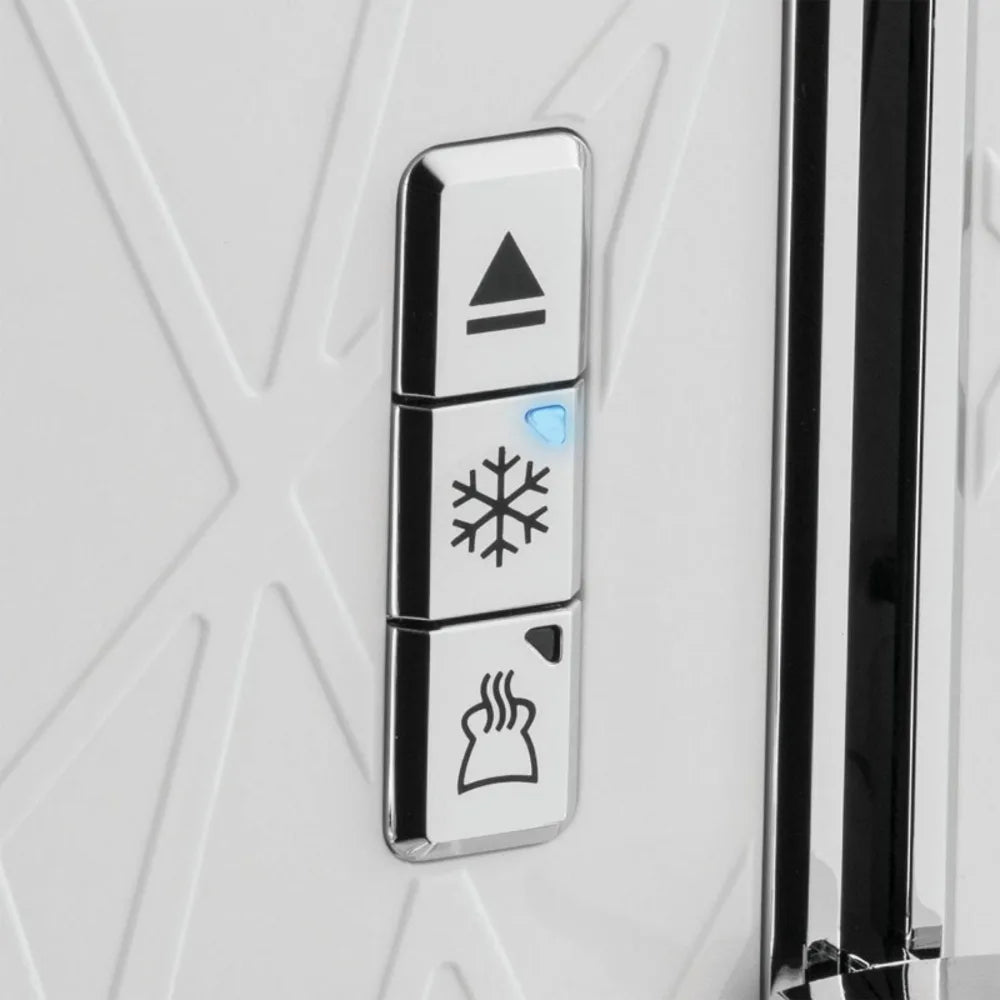 Russell Hobbs Structure 28090 Toaster in White, close-up detail