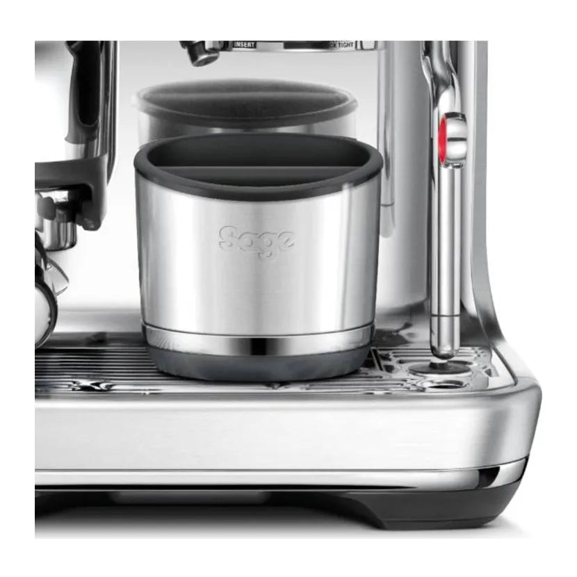 Sage Luxe SEA502BSS0ZEU1 Knock Box, front view