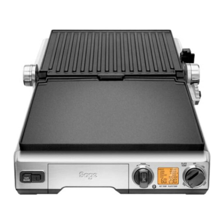 Sage the Smart Grill Pro BGR840 Contact Grill, opened flat