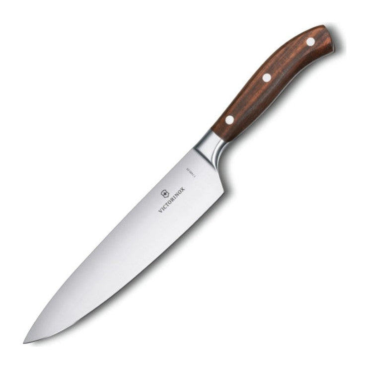 Victorinox Grand Maître 7.7400.20G Chef's Knife, angled view of the blade