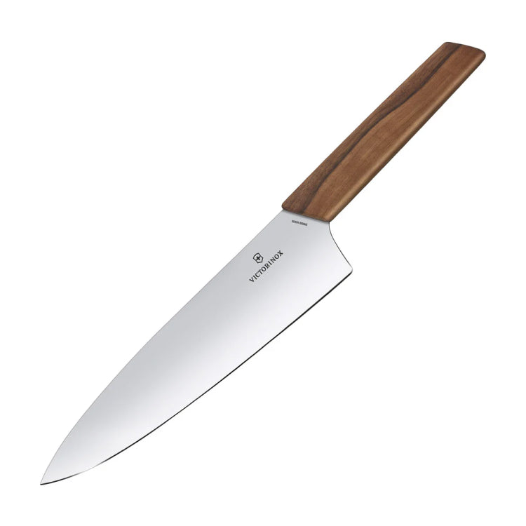 Victorinox Swiss Modern 6.9010.20G Chef's Knife, close-up of the blade