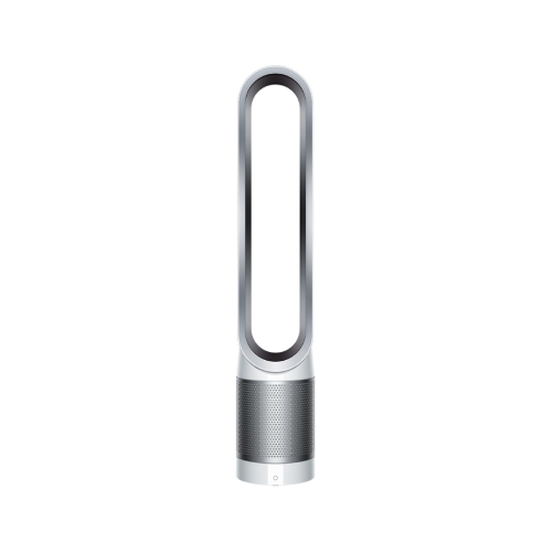 Dyson Pure Cool Link TP02 Purifying Fan in White/Silver, front view