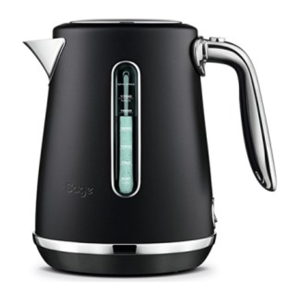 Sage Soft Top Luxe BKE735 Electric Kettle in black