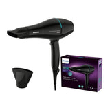 Philips DryCare Pro BHD272/00 Hair Dryer in Black, with its box and concentrator