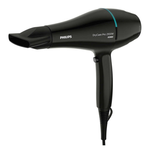 Philips DryCare Pro BHD272/00 Hair Dryer in Black, side view