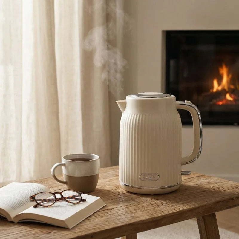 Izzy Vintage 224604 Electric Kettle – 1.7 L, 2200 W, Green