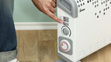 Ardes AR4C03T Convector Heater – 1800W, 24h Timer, Turbo, White