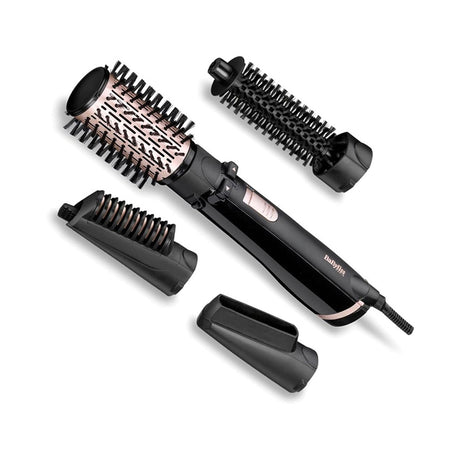 BaByliss AS200E Hot Air Styler, with its attachments