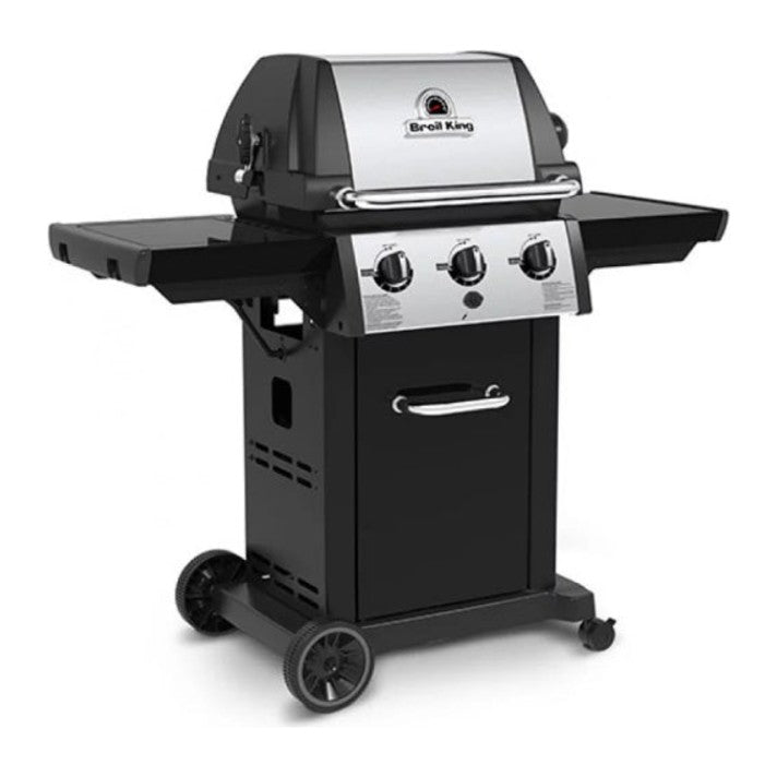 Broil King Monarch 320 834253 Gas Barbecue, angled view
