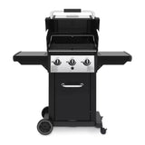 Broil King Monarch 320 834253 Gas Barbecue, lid open