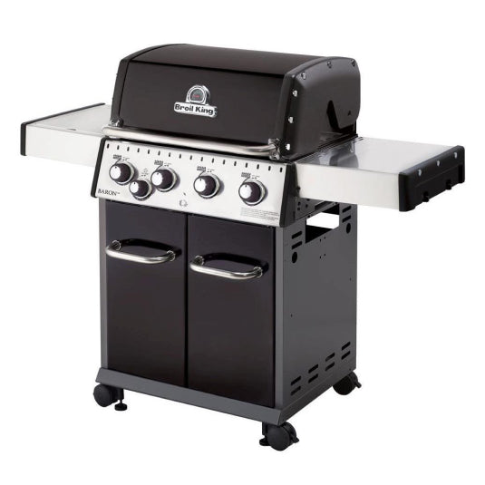 Broil King Baron 590 876283 Gas Barbecue, angled view