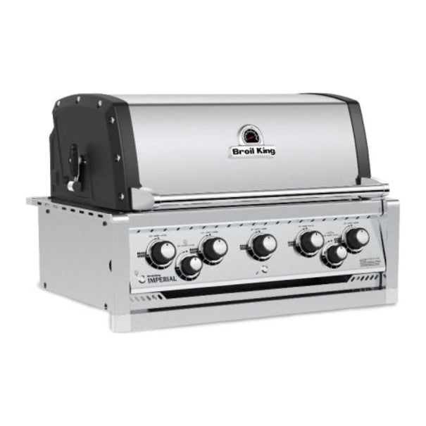 Broil King Imperial S 590 998083 Built-In Gas Barbecue, angled view