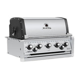 Broil King Imperial S 590 998083 Built-In Gas Barbecue, angled view