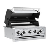Broil King Imperial S 590 998083 Built-In Gas Barbecue, lid open