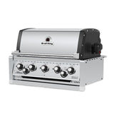 Broil King Imperial S 590 998083 Built-In Gas Barbecue, lid closed, angled view
