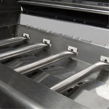 Broil King Regal S 520 886653 Built-In Gas Barbecue, close-up of the burners