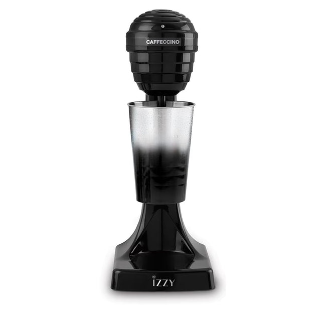 Izzy Caffeccino 222873 Frappe Maker in Black, front view