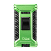 Colibri Ascari III Lighter with Cigar Punch Green