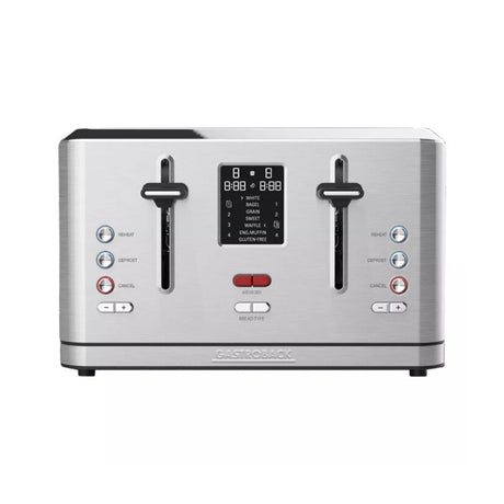 Gastroback Design Digital 4S 42396 Toaster, front view