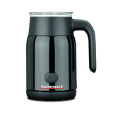 Gastroback Latte Magic 42326 Milk Frother in Black, front view