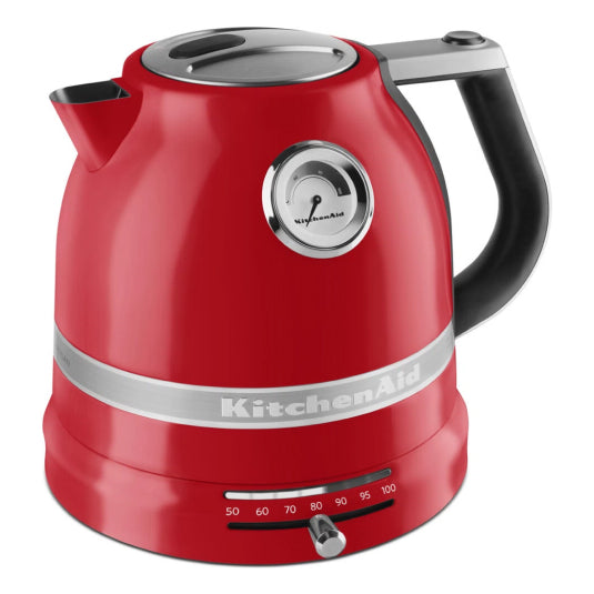 KitchenAid Artisan 5KEK1522 Electric Kettle in red, front view