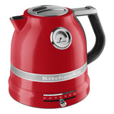 KitchenAid Artisan 5KEK1522 Electric Kettle in red, front view