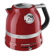 KitchenAid Artisan 5KEK1522 Electric Kettle in red, angled view