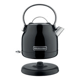 KitchenAid 5KEK1222 Electric Kettle in black, lifted off its base