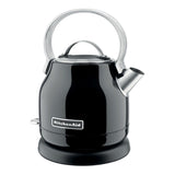KitchenAid 5KEK1222 Electric Kettle in black, angled view