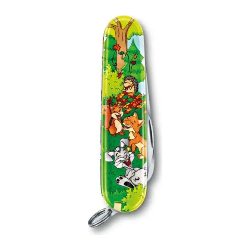 Victorinox My First 0.2373.E2 Pocket Knife in Green, closed